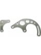 TFI Racing Power Steering Pump Polished Aluminium Pair Bracket SBC Lwp