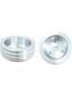 TFI Racing Pulley Crankshaft Triple Groove Lwp Polished Alloy SBC 265-400