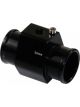 TFI Racing Radiator Hose Water Temp Sensor Adaptor - 32mm Black Finish