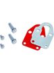 TFI Racing SBC Chrome Fuel Pump Mounting Plate w/ Bolts + Gkt
