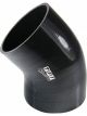 TFI Racing Silicone Hose Black 45 Deg Elbow 100mm 4
