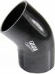 TFI Racing Silicone Hose Black 45 Deg Elbow 76mm 3