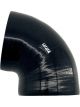 TFI Racing Silicone Hose Black 90 Deg Elbow 100mm 4