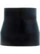 TFI Racing SINGLE Black Car Engine Hose Pipe Reducer 3 inch to 2.5 inch