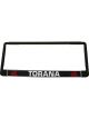 TFI Racing SINGLE Torana Polymer Number Plate Frame For 6 Digit Plate