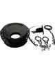 TFI Racing Timing Cover Kit SBC 283-400 Engines Black Steel w/ hardware