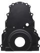 TFI Racing Timing Cover LS Engine 2 piece with Cam Sensor Hole Black