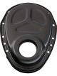 TFI Racing Timing Cover SBC 283-305-327-350-400 Roller Cam Black Steel