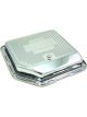 TFI Racing Transmission Pan Fits GM Turbo 350 OEM Height Chrome Steel