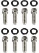 TFI Racing Valve Cover Bolts Holden 6 Chrome Socket Head Long