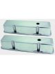 TFI Racing Valve Covers Alloy Chevrolet SB V8 283-400 Tall Ball Polished