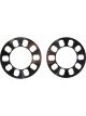 TFI Racing Wheel Spacer Machined 5 Hole Pair 5mm thick 163mm OD 90mm ID