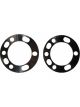 TFI Racing Wheel Spacer Machined 6 Hole Pair 6mm thick 175mm OD 106mm ID