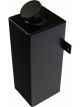 TFI Racing Windscreen Washer Bottle Black Alloy Vertical 1.8 Litre