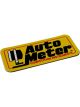 Autometer Competition Instruments Logo Magnet Yellow