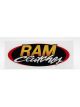 Ram Clutch Sticker 11x4.5cm