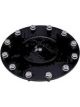 Raceworks Black Billet Alum. Flush Fuel Cell Cap