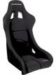 Raceworks Fibre Glass Small Seat Black Cloth FIA Approve