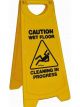 Edco Standard Warning Each Sign Caution Wet Floor
