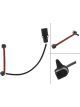 Bremtec Euroline Brake Wear Sensor Fits Audi A6 C7 Rear