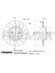 Fremax Carbon+ Rotor (Each) Fits Bmw M3 F80 Rrhs 370mm Drilled