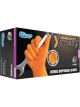 Glove Pkt 50 Orange Rocket Xtra Grip Size M Nitrile Gloves