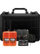 GME 5/1 Watt Handheld Radio Uhf Cb Ip67 Orange Twin Pack