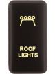 Hulk 4X4 Switch Push Button On / Off Oe Rpl 12V Roof Lights Amber
