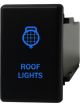 Hulk 4x4 Roof Light Switch OE Style Blue 12V Push Button