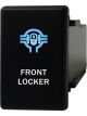Hulk 4x4 Front Locker Switch Fits Isuzu D-Max 12V Push Button