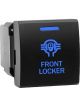 Hulk 4x4 Front Locker Switch Fits Toyota Prado 150 12V Push Button