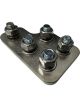 Hulk 4X4 Power Distribution Busbar For Smart Shunt With 4X M8 Posts