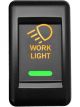 Hulk 4x4 Work Light Switch Fits Isuzu Truck 24V Push Button