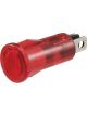 Ignite Red Led Pilot Lamp 24V Push Fit Suits 12.5mm Opening 2 X