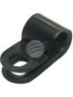 Jaylec Pkt 100 Plastic P Clip 6.3mm 4.6mm Mounting Hole