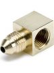 Auto Meter Fitting, Adapter, 90 °, 1/8