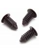 Auto Meter Ratchet Fasteners 100PC Black For Gauge Pod/Pillar Installation