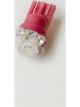 Auto Meter Led Bulb, Replacement, T3 Wedge, Red