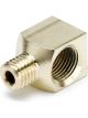 Auto Meter Fitting Adapter 90° 1/8