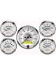 Auto Meter 5 PC Gauge Kit 3-1/8