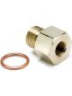 Auto Meter Fitting Adapter Metric M14X1.5 Male To 1/8