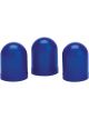 Auto Meter Light Bulb Boots, Blue, Qty. 3