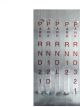 B&M Shifter Indicator Decal Automatic Transmission Pro Stick