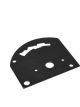 B&M Gate Plate Pro Stick 3-Speed Reverse Pattern GM TH350 TH400