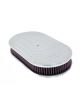 K&N Oval Oval Air Filter Assembly