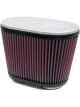 K&N Oval Clamp-On Air Filter