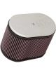 K&N Oval Dual Flange Oval Air Filter