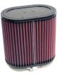 K&N Oval Clamp-On Air Filter