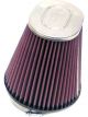 K&N Oval Straight Clamp-On Air Filter