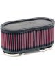 K&N Oval Clamp-On Air Filter